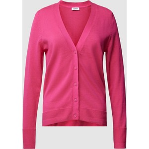 Różowy sweter Esprit z bawełny