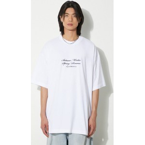 T-shirt Vetements z bawełny w młodzieżowym stylu