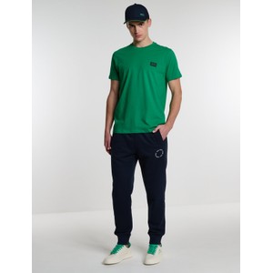 Zielony t-shirt Big Star z krótkim rękawem w stylu casual