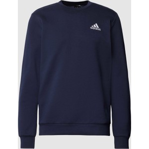 Granatowa bluza Adidas Sportswear z bawełny