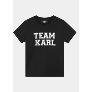Koszulka dziecięca Karl Lagerfeld dla chłopców z krótkim rękawem