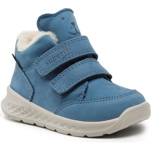 Niebieskie buty dziecięce zimowe Superfit
