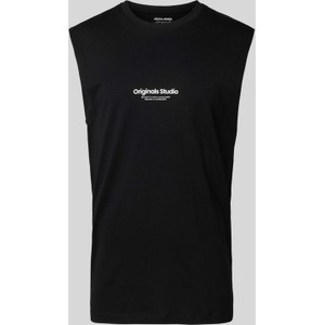 T-shirt Jack & Jones z bawełny w młodzieżowym stylu na ramiączkach