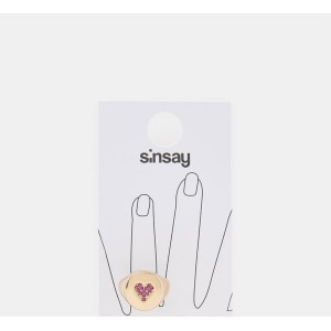 Sinsay - Pierścionek - fioletowy