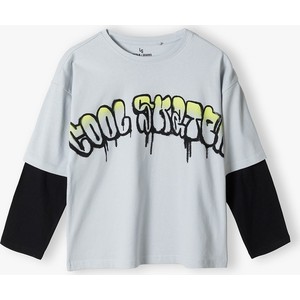 Koszulka dziecięca Lincoln & Sharks By 5.10.15. dla chłopców z bawełny