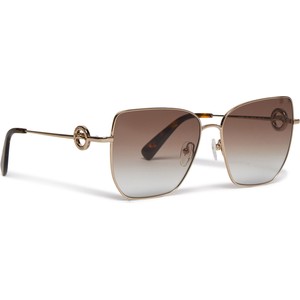 Srebrne okulary damskie Longchamp