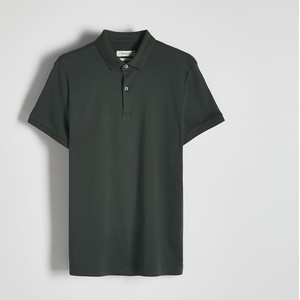 Koszulka polo Reserved w stylu casual z bawełny