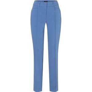 Niebieskie spodnie More & More w stylu casual