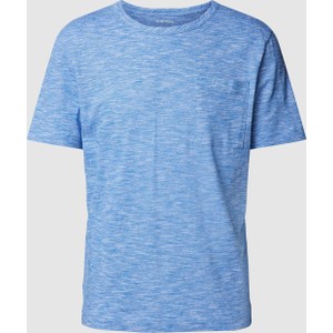 Niebieski t-shirt Tom Tailor z bawełny z krótkim rękawem