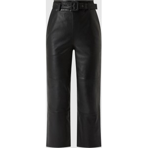 Czarne spodnie Gestuz w stylu retro