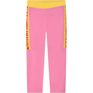 Różowe spodnie dziecięce The Marc Jacobs