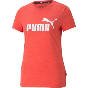 T-shirt Puma z bawełny z okrągłym dekoltem z krótkim rękawem