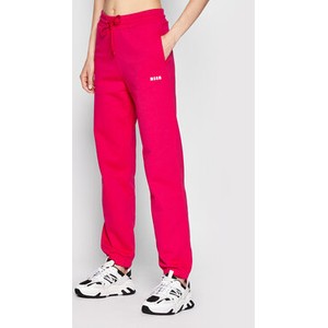 Różowe spodnie sportowe MSGM