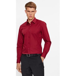 Czerwona koszula Hugo Boss w stylu casual
