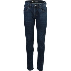 Granatowe jeansy Pako Jeans z jeansu
