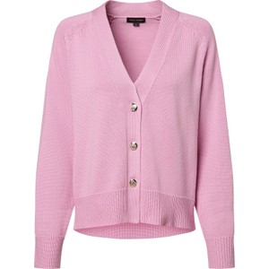 Różowy sweter Franco Callegari z bawełny w stylu casual