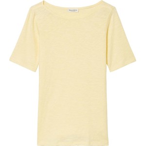 T-shirt Marc O'Polo z okrągłym dekoltem w stylu casual z bawełny