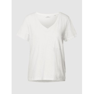 T-shirt Marc O'Polo DENIM w stylu casual z dekoltem w kształcie litery v z krótkim rękawem