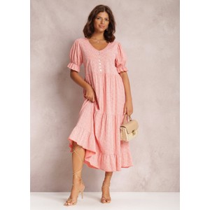 Różowa sukienka Renee oversize