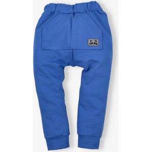 Niebieskie spodnie dziecięce Pandamello dla chłopców