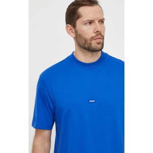 Niebieski t-shirt Hugo Blue z bawełny