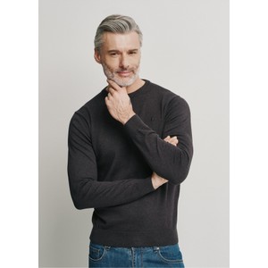 Czarny sweter Ochnik z bawełny