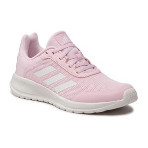 Różowe buty sportowe Adidas Performance z płaską podeszwą w sportowym stylu
