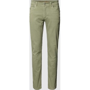 Zielone jeansy Christian Berg w street stylu z bawełny