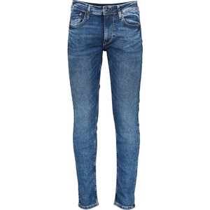 Niebieskie jeansy Pepe Jeans z bawełny w stylu klasycznym