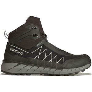 Czarne buty trekkingowe Dolomite z goretexu