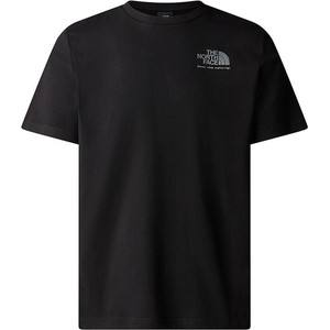 Czarny t-shirt The North Face z bawełny w sportowym stylu