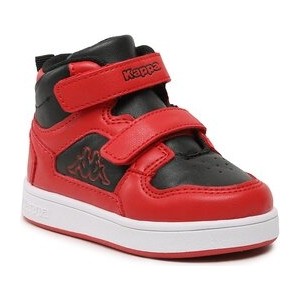Czerwone buty sportowe dziecięce Kappa na rzepy