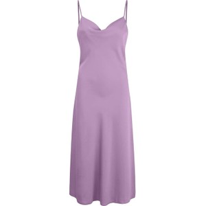 Fioletowa sukienka Y.A.S z dekoltem w kształcie litery v