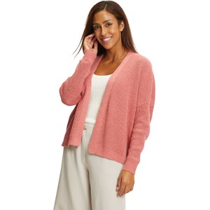 Różowy sweter Vera Mont w stylu casual z bawełny