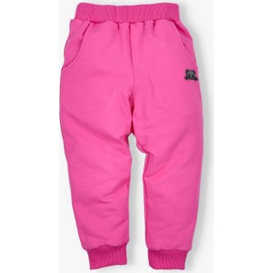 Różowe spodnie dziecięce Pandamello