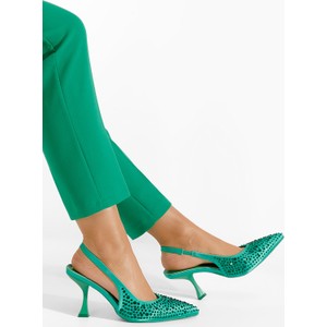 Zielone szpilki Zapatos