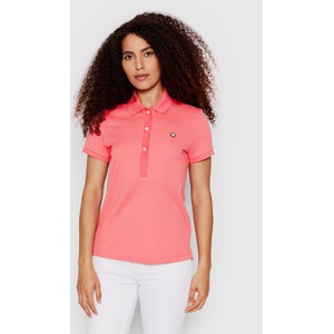 Różowa bluzka Gant w stylu casual