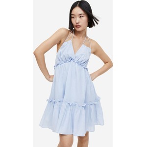 Sukienka H & M na ramiączkach mini z tkaniny
