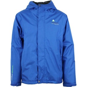 Niebieska kurtka Peak Mountain przejściowa z kapturem w stylu casual