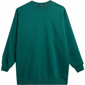 Zielona bluza 4F z bawełny długa