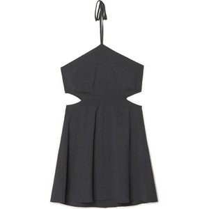 Czarna sukienka Cropp w stylu casual bez rękawów mini