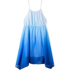 Niebieska sukienka dziewczęca Minoti