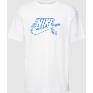 T-shirt Nike z bawełny z nadrukiem