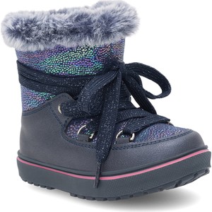 Buty dziecięce zimowe Nelli Blu sznurowane