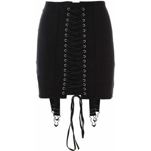 Czarna spódnica Parine.pl mini w stylu casual