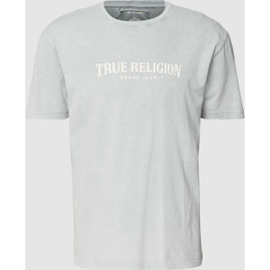 T-shirt True Religion z nadrukiem z bawełny
