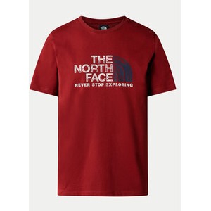 Czerwony t-shirt The North Face