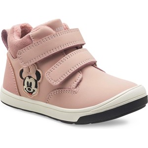 Różowe buty dziecięce zimowe Mickey&Friends dla dziewczynek