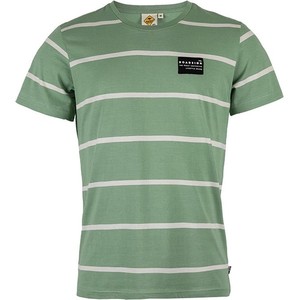 Zielony t-shirt Roadsign z krótkim rękawem