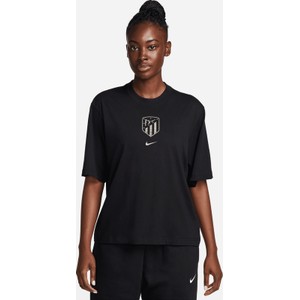 T-shirt Nike z okrągłym dekoltem w sportowym stylu z bawełny